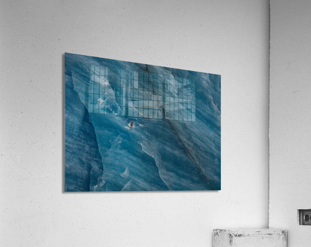 Glacial Colors Acrylic Print