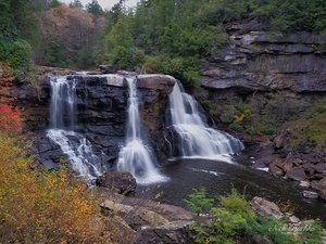 Blackwater Falls from the Canyon Floor