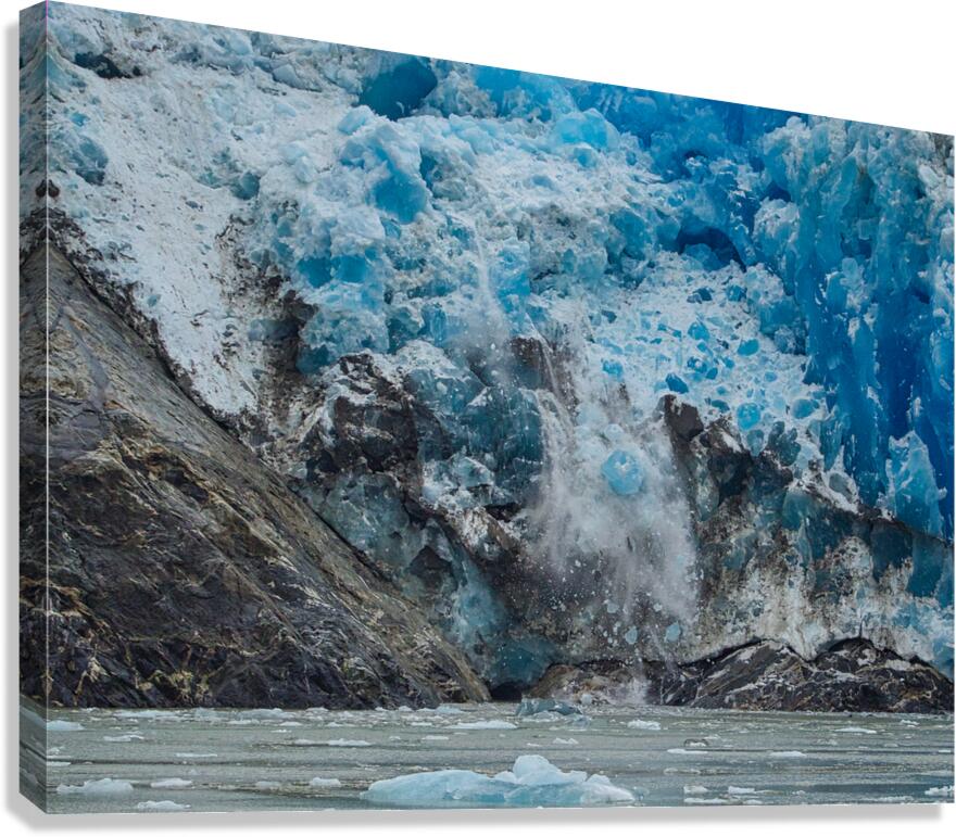 Falling Ice Canvas Print