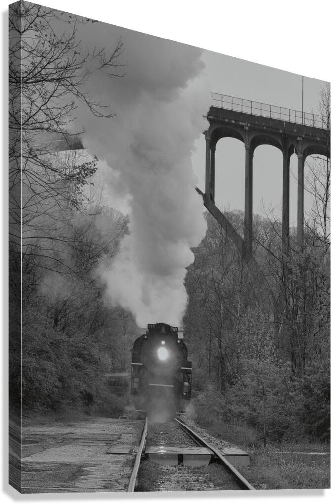 Steam Engine Canvas Print