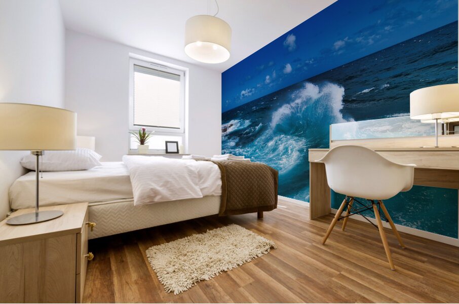 Angry Wave Mural print