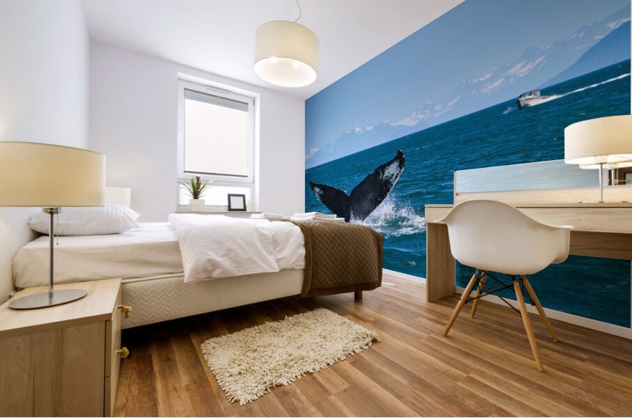 Whale Tale Mural print