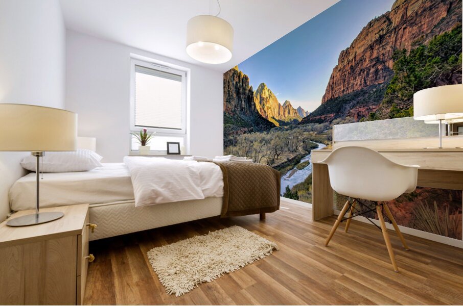 Zion Mural print