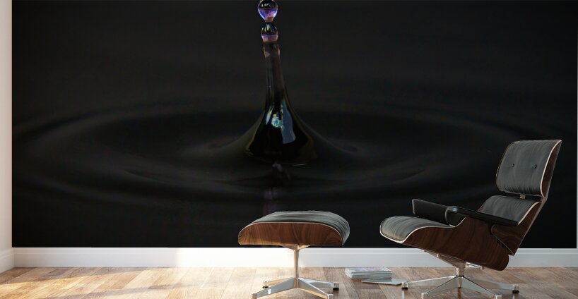 Purple Drop Wall Murals