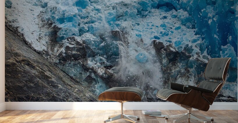 Falling Ice Wall Murals