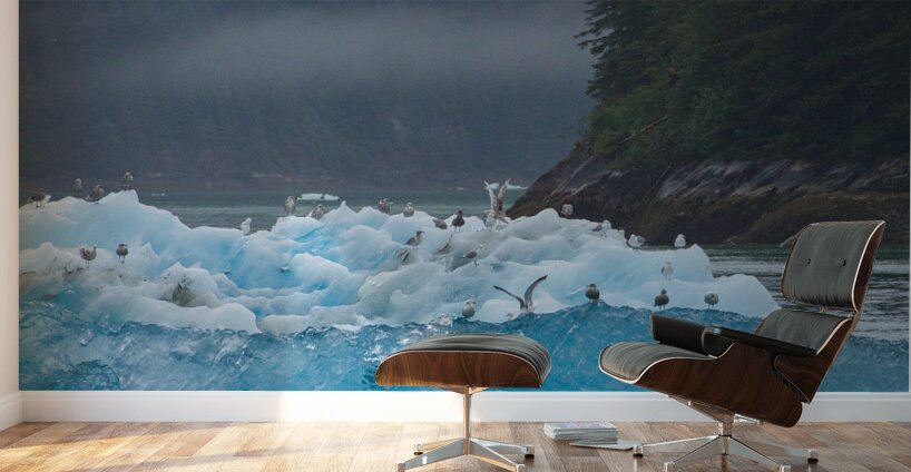 Alaskan Blue Wall Murals