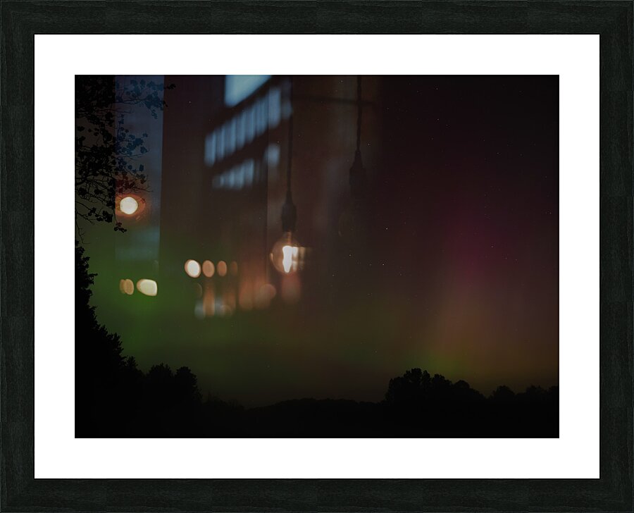 Aurora Borealis Picture Frame print