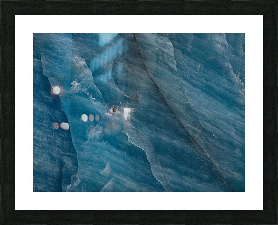 Glacial Colors Picture Frame print