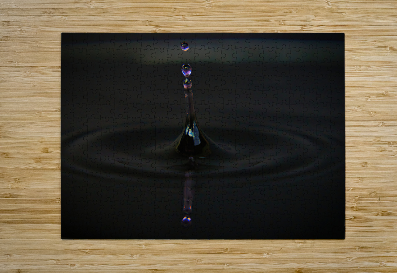 Purple Drop Buchko Photography Puzzle printing