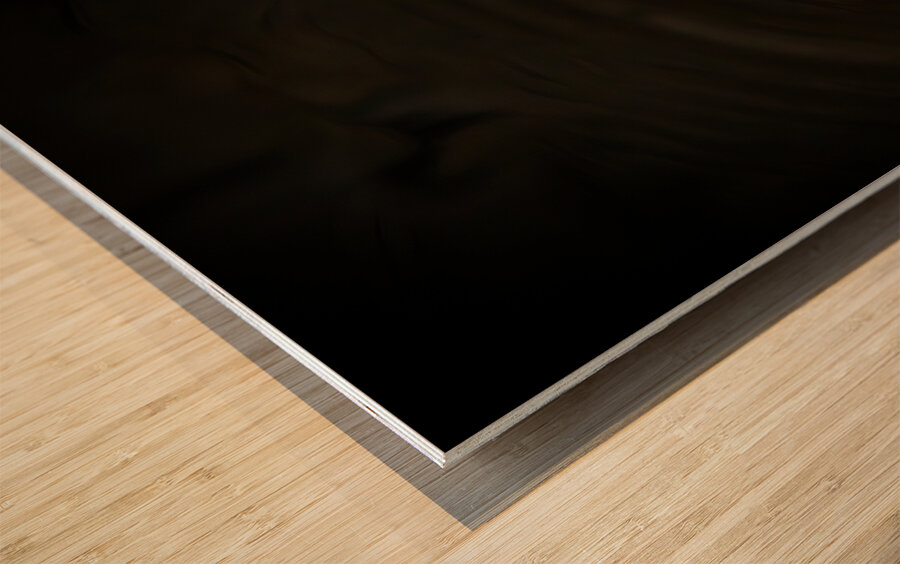 Blue Drops Wood print